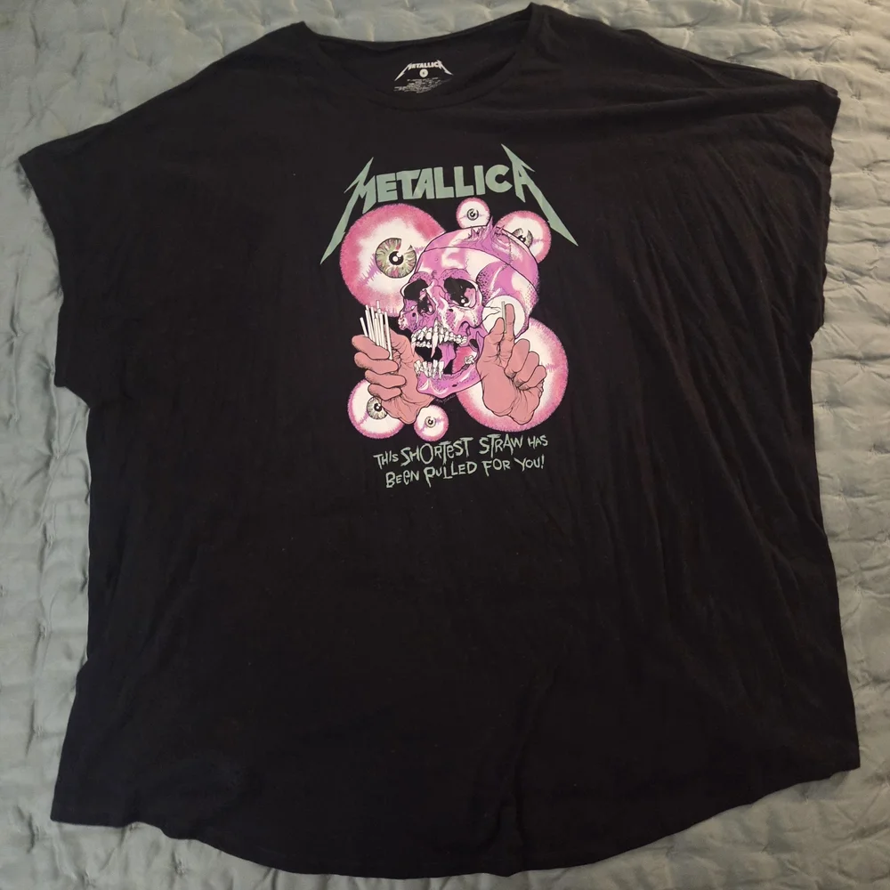 Torrid 6x Metallica Dolman Sleep Tunic - Picture 5 of 8